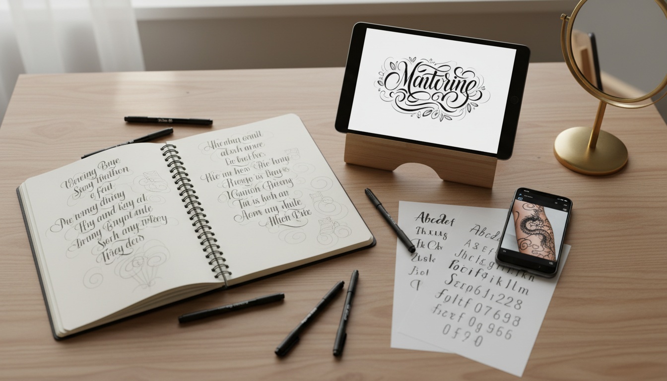 5 outils pour visualiser sa phrase de tatouage